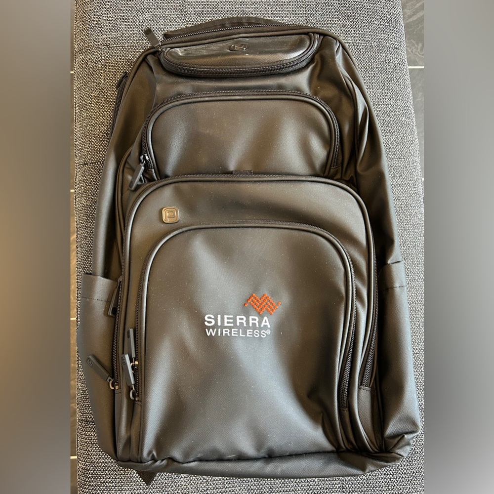 Black Men's laptop Backpack- Projekt high quality goods